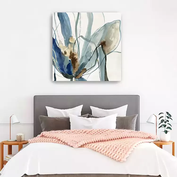 Refined Blue Canvas Art Print>Kirklands Home Cheap