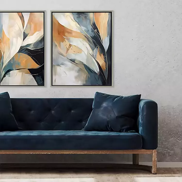 Rhythms of Flow II Framed Canvas Art Print>Kirklands Home Fashion