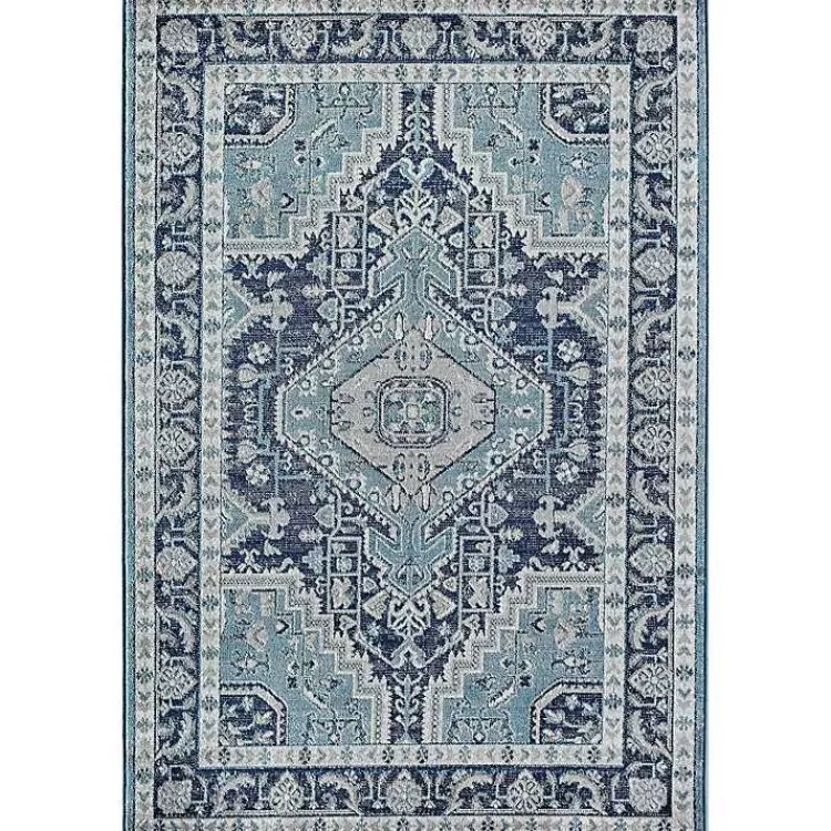 Rieda Midnight Blue Area Rug, 5x7>Kirklands Home Cheap