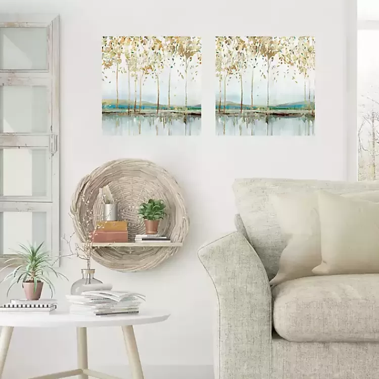 River Breath Canvas Art Prints, Set of 2>Kirklands Home Store