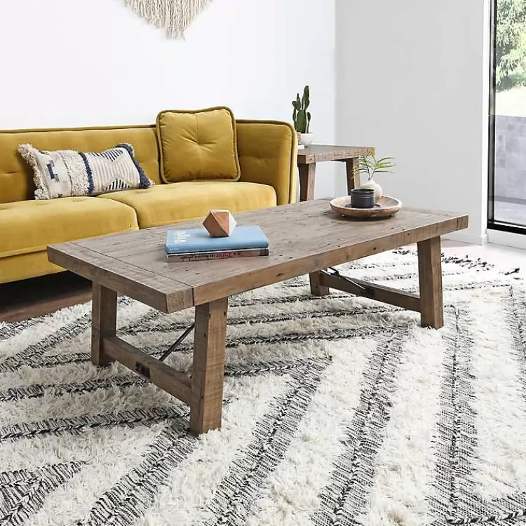 Roane Gray Reclaimed Pine Coffee Table>Kirklands Home Best Sale