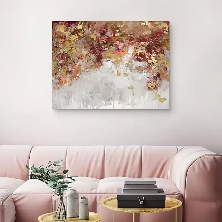 Robbins Charmed Gold Canvas Art Print>Kirklands Home Sale