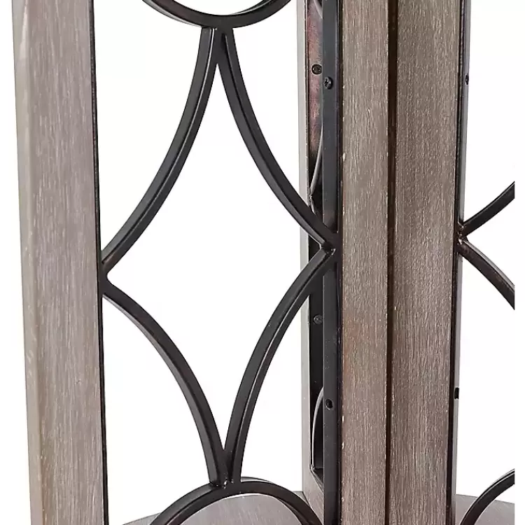 Roberta Wood Decorative Metal Accent Table>Kirklands Home Online