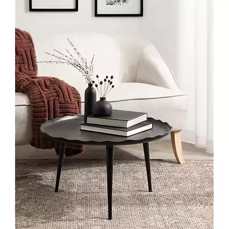 round_black_alessia_coffee_table_5.webp Round Alessia Coffee Table>Kirklands Home Online