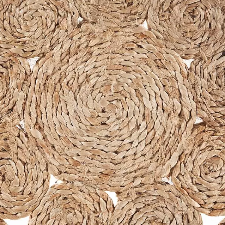 Round Decorative Braided Jute Placemats, Set of 2>Kirklands Home Outlet