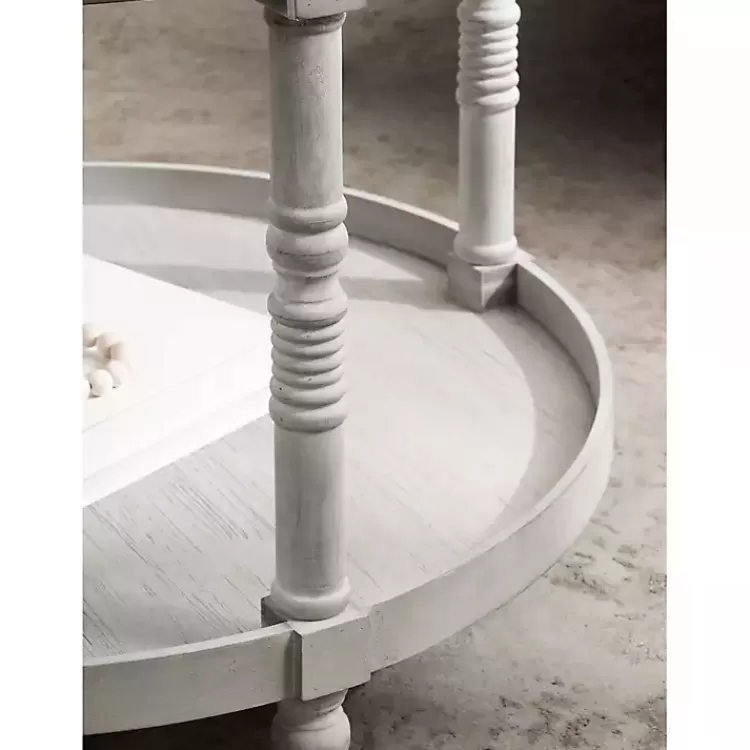 round_gray_bellport_coffee_table_9.webp Round Bellport Coffee Table>Kirklands Home Cheap