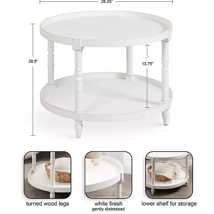 Round Bellport Coffee Table>Kirklands Home Online