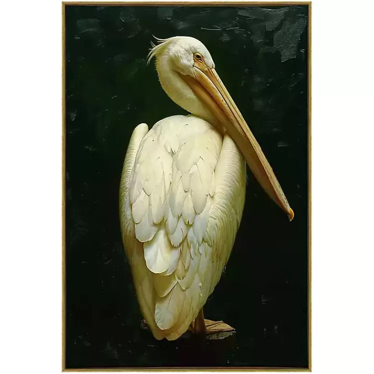 Royal Pelican Framed Canvas Art Print>Kirklands Home Cheap