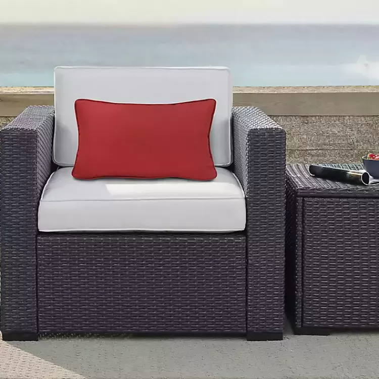 Ruby Outdoor Lumbar Pillow>Kirklands Home Discount