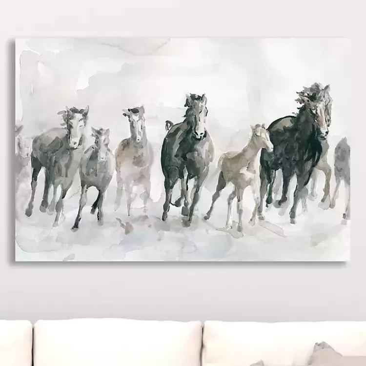 Running Wild Giclee Canvas Art Print>Kirklands Home Discount