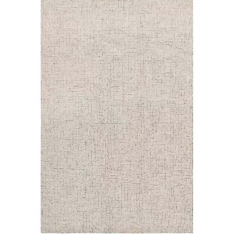Rust & Beige Geometric Wool Area Rug>Kirklands Home Flash Sale