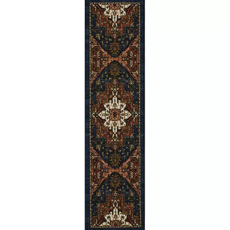 Rust Ornamental Runner, 2x8>Kirklands Home Clearance