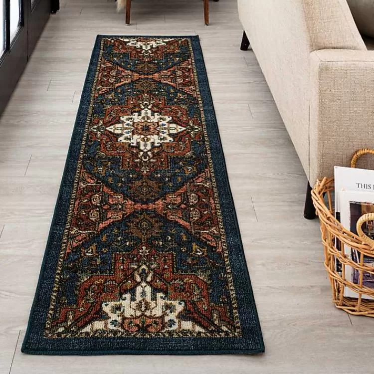 Rust Ornamental Runner, 2x8>Kirklands Home Clearance