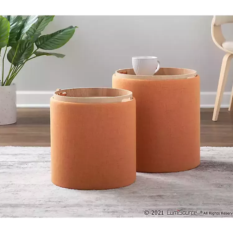 rust_upholstered_ottomans_with_tray_tops_set_of__7.webp Rust Upholstered Ottomans with Tray Tops, Set of 2>Kirklands Home Cheap
