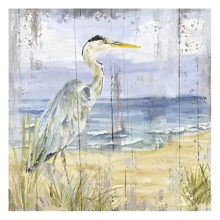 Rustic Birds of the Coast I Canvas Art Print>Kirklands Home Best