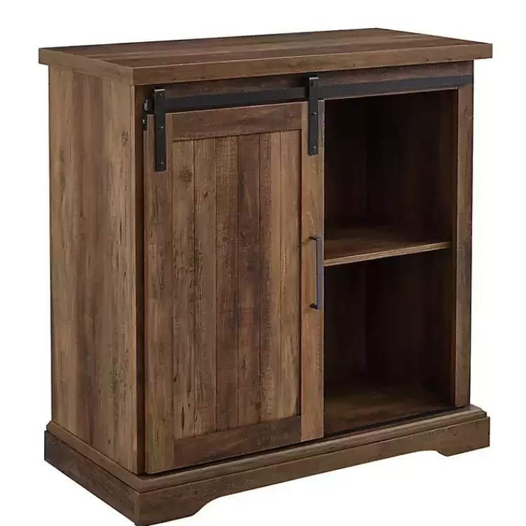 rustic_oak_grooved_sliding_barn_door_cabinet_4.webp Rustic Oak Grooved Sliding Barn Door Cabinet>Kirklands Home Store