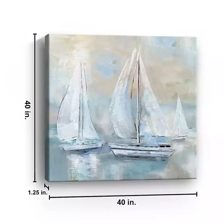 sail_afar_giclee_canvas_art_print_2.webp Sail Afar Giclee Canvas Art Print>Kirklands Home Fashion