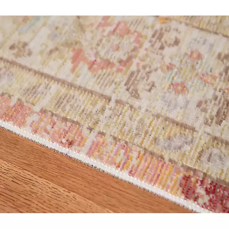 Salmon Vintage Border Area Rug>Kirklands Home Sale