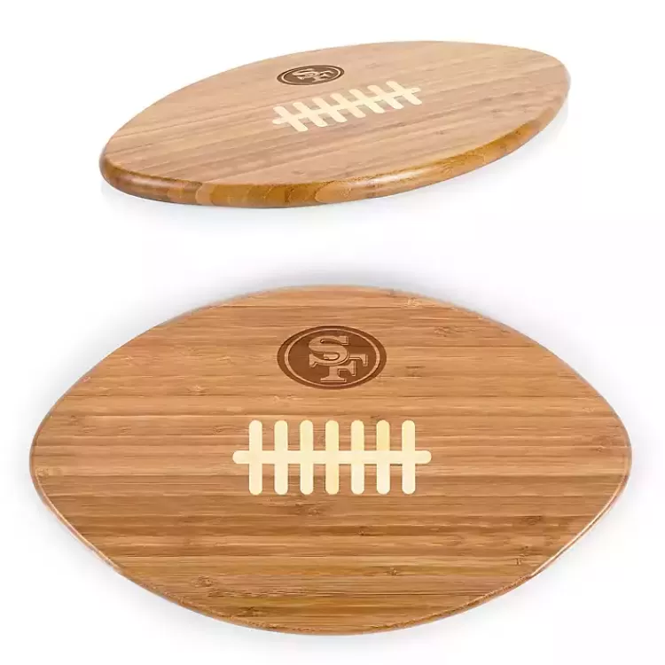 san_francisco_ers_bamboo_football_cutting_board_3.webp San Francisco 49ers Bamboo Football Cutting Board>Kirklands Home Best