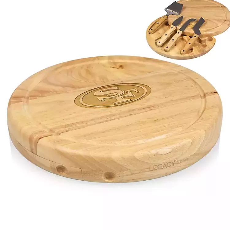 San Francisco 49ers Cheese Board and Tool Set>Kirklands Home Best