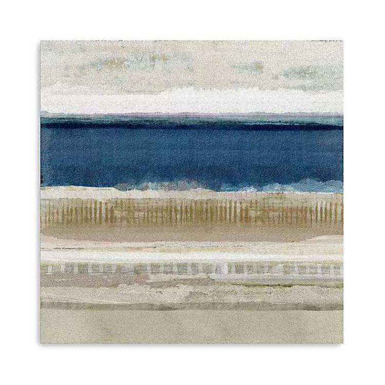 Sandy Blues Canvas Art Print>Kirklands Home Outlet