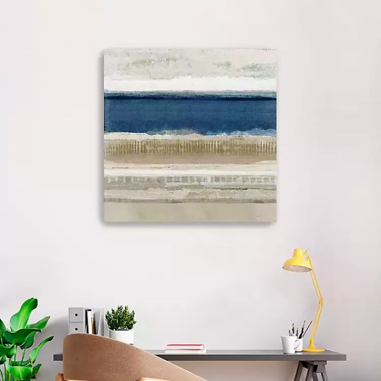 Sandy Blues Canvas Art Print>Kirklands Home Outlet