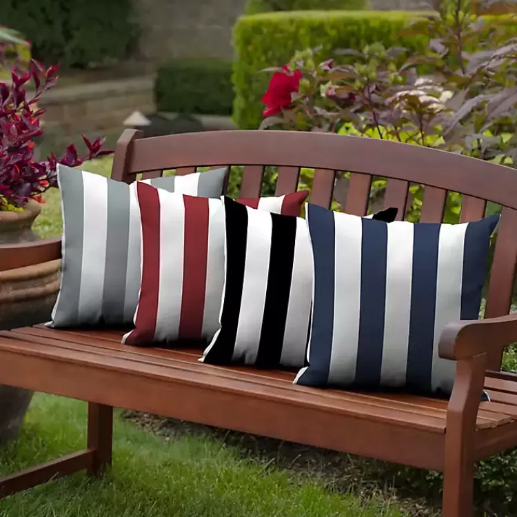 sapphire_cabana_stripe_outdoor_pillow_4.webp Sapphire Cabana Stripe Outdoor Pillow>Kirklands Home Best Sale