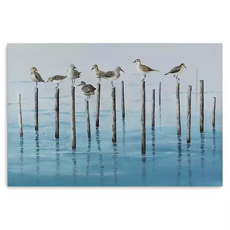 Sea Bird Break Canvas Art Print>Kirklands Home Fashion