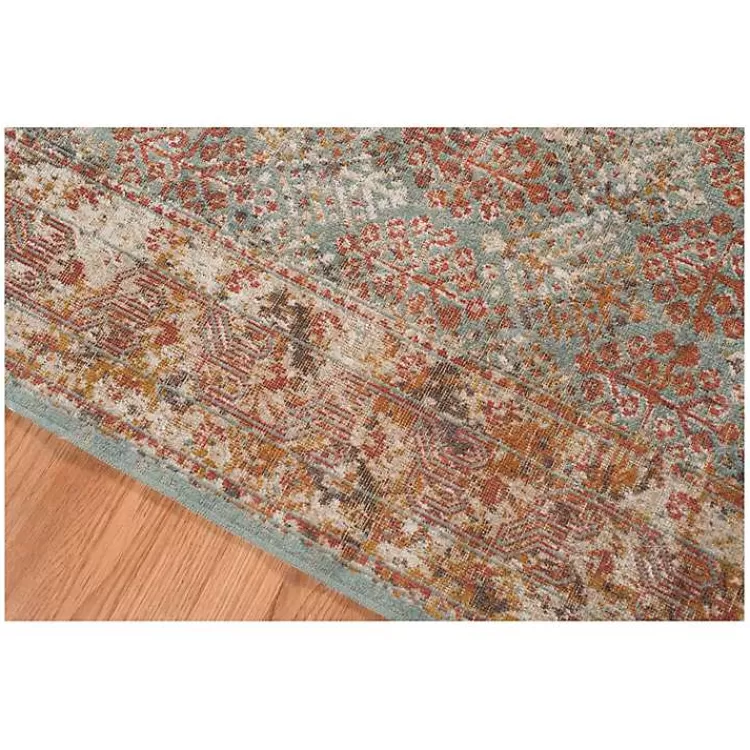 Sea Blue Eaton Transitional Area Rug, 6x8>Kirklands Home Outlet