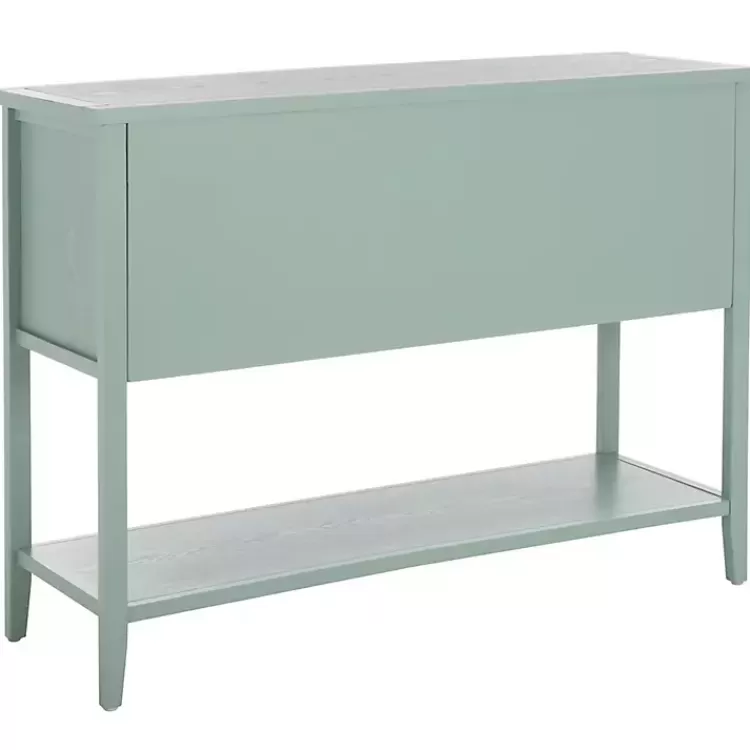 seafoam_green_drawer_charlotte_sideboard_3.webp Seafoam 4-Drawer Charlotte Sideboard>Kirklands Home Online