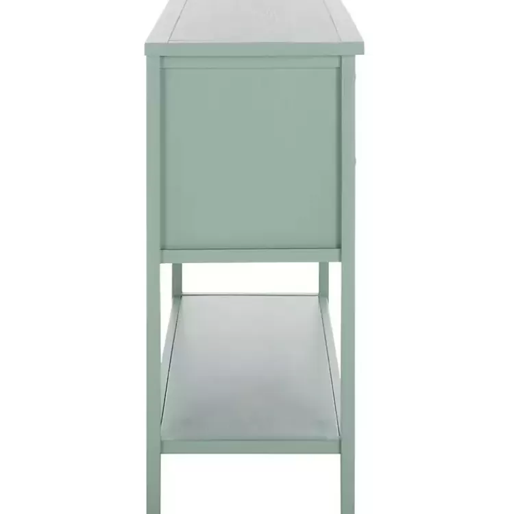 seafoam_green_drawer_charlotte_sideboard_6.webp Seafoam 4-Drawer Charlotte Sideboard>Kirklands Home Online