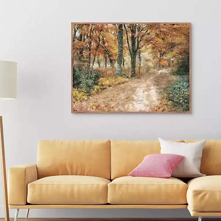 Seasonal Colors Framed Canvas Art Print>Kirklands Home New