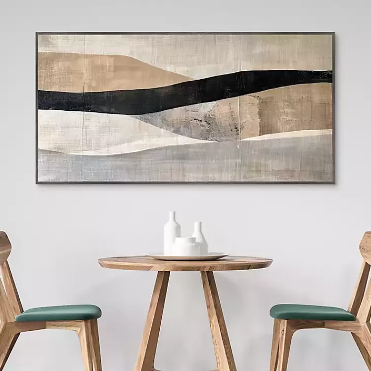 Serene Abstract Landscape Framed Canvas Art Print>Kirklands Home Shop