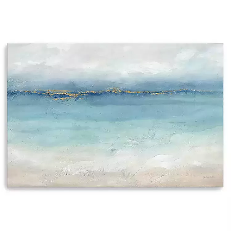 Serene Sea Abstract Canvas Wall Art>Kirklands Home Cheap