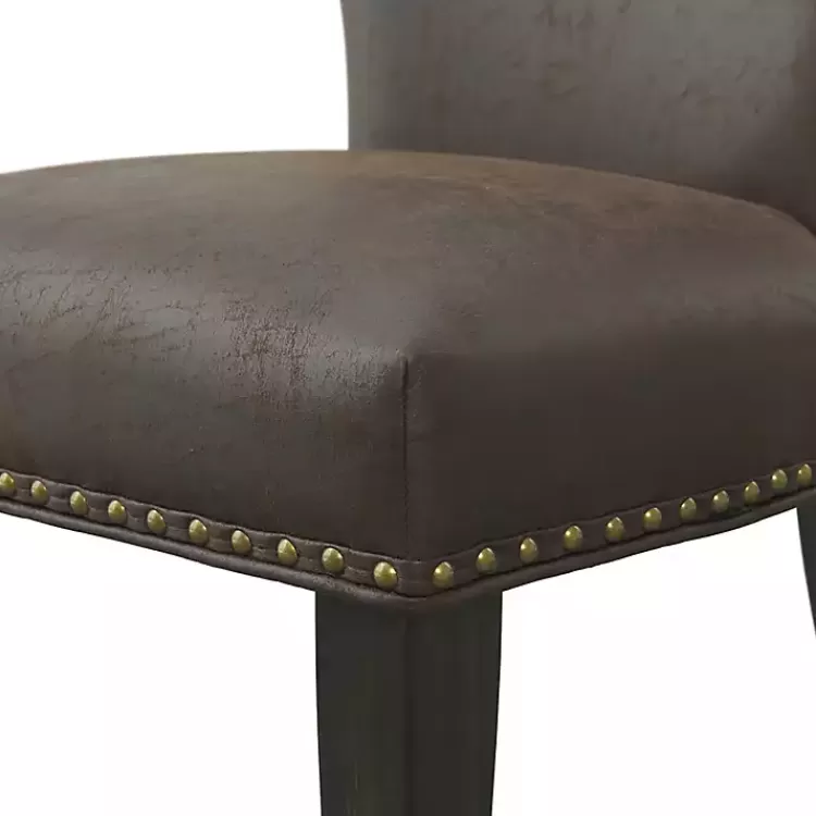 sevana_brown_faux_leather_dining_chairs_set_of__2.webp Sevana Faux Leather Dining Chairs, Set of 2>Kirklands Home Cheap