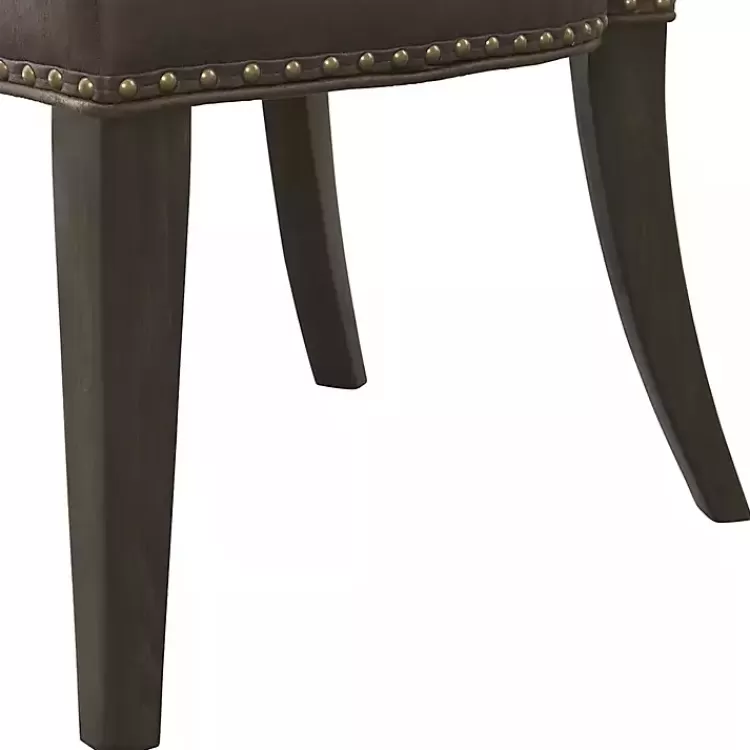 sevana_brown_faux_leather_dining_chairs_set_of__3.webp Sevana Faux Leather Dining Chairs, Set of 2>Kirklands Home Cheap