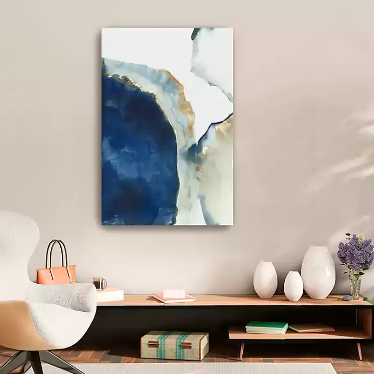 Shapes of Watercolor Canvas Art Print>Kirklands Home Online