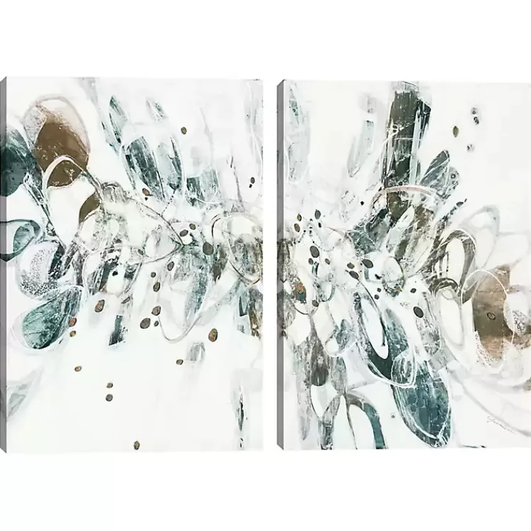 Shattered Glass Canvas Art Prints, Set of 2>Kirklands Home Clearance