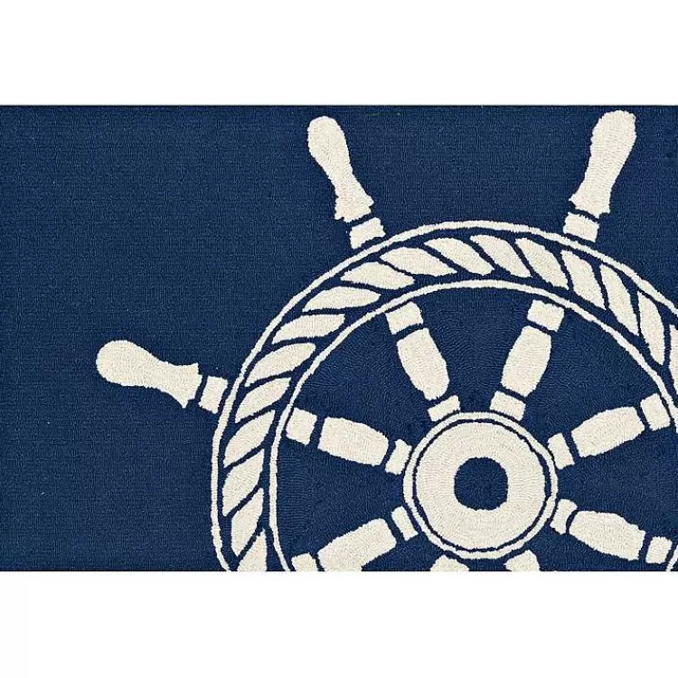 Ship Wheel Scatter Rug>Kirklands Home Cheap