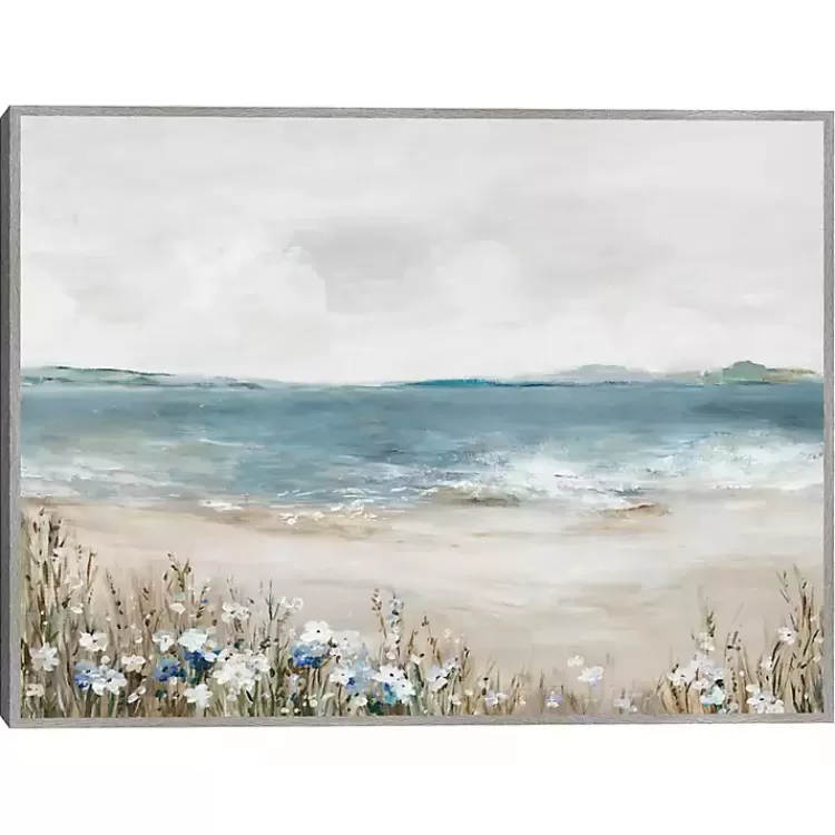 Shoreline Splendor Framed Canvas Art Print>Kirklands Home Flash Sale