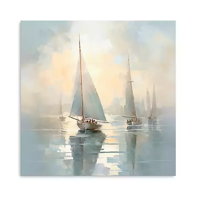 Silent Sailing Canvas Art Print>Kirklands Home Sale