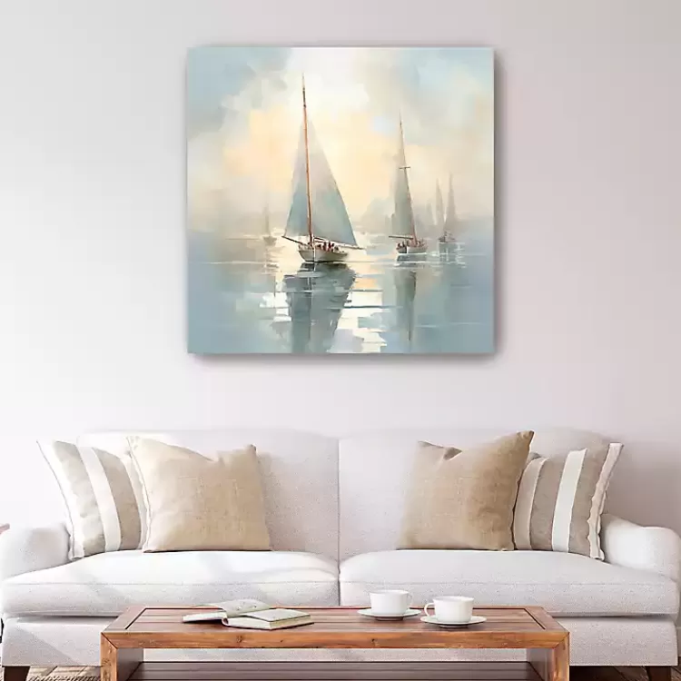Silent Sailing Canvas Art Print>Kirklands Home Sale