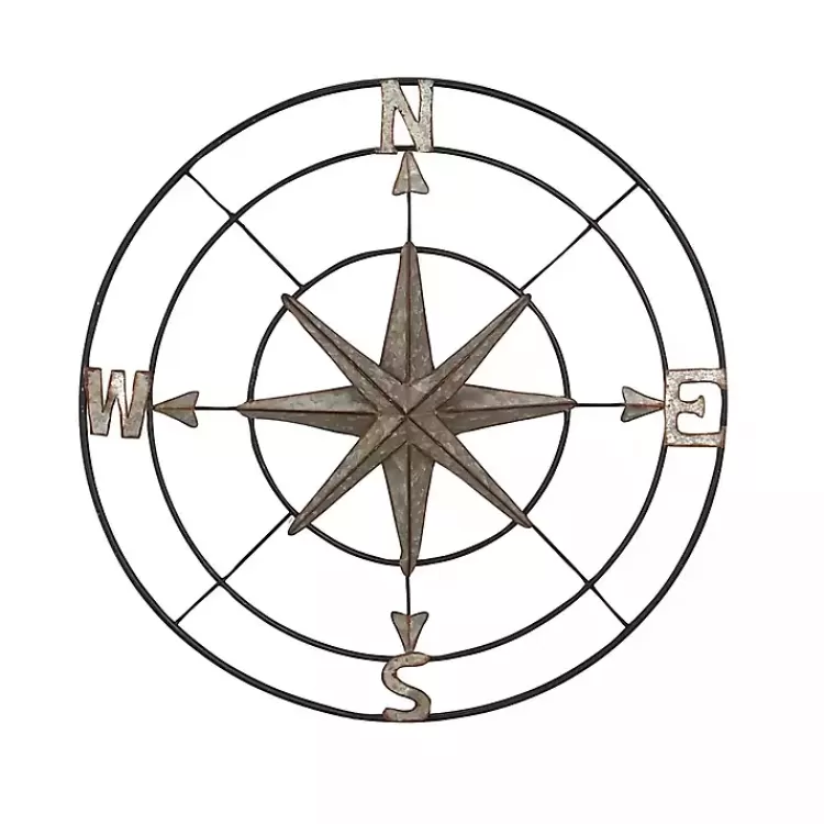 Compass Rose Outdoor Plaque>Kirklands Home Hot