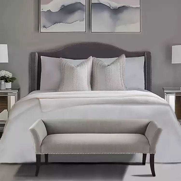 Silver Melinda Accent Bench>Kirklands Home Fashion