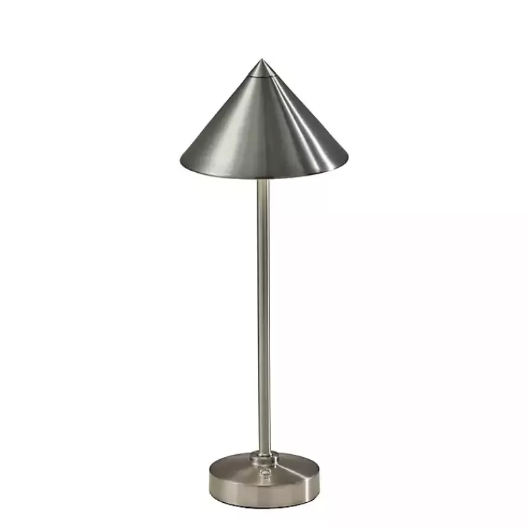 Metal Cone Shade Cordless Table Lamp>Kirklands Home Best Sale