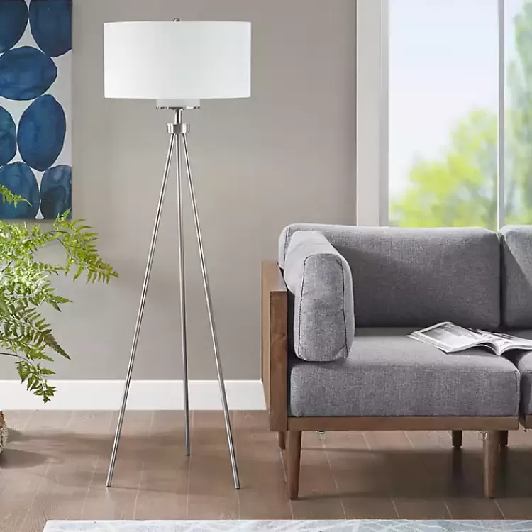 silver_metal_tripod_floor_lamp_4.webp Silver Metal Tripod Floor Lamp>Kirklands Home Cheap