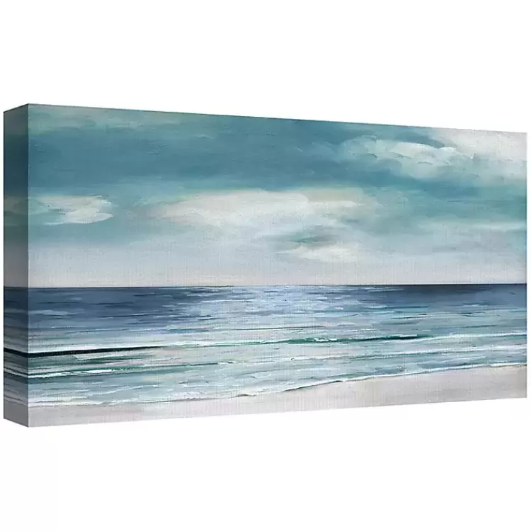Silver Shore Canvas Art Print>Kirklands Home Discount