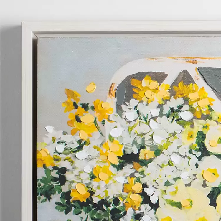 Sitting Pretty Framed Canvas Art Print>Kirklands Home Fashion