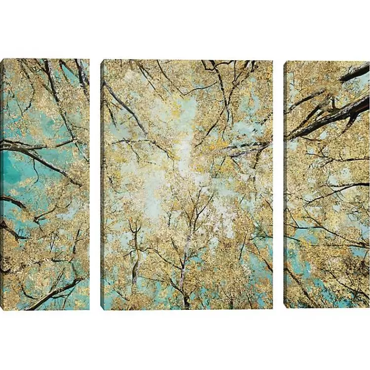 Sky High Canvas Art Prints, Set of 3>Kirklands Home Fashion