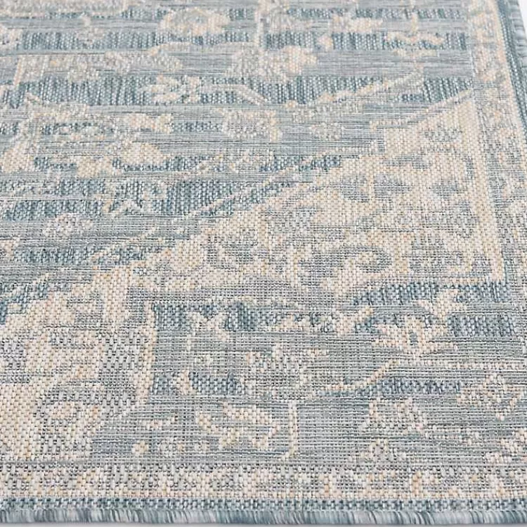 Sky Medallion Lava Indoor/Outdoor Area Rug, 6x9>Kirklands Home Online